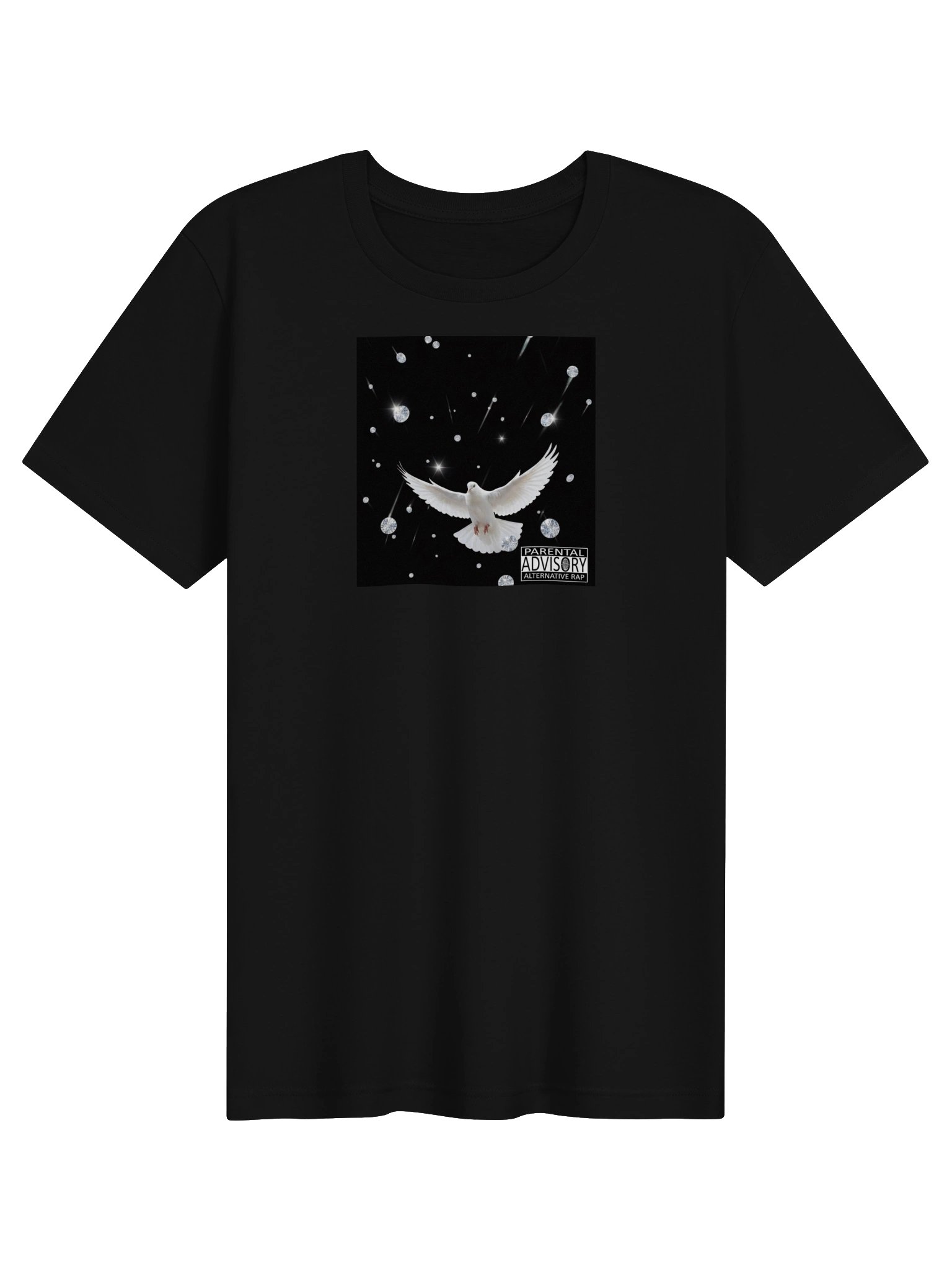 Doves & Diamonds — Official Cover T-Shirt — product photo