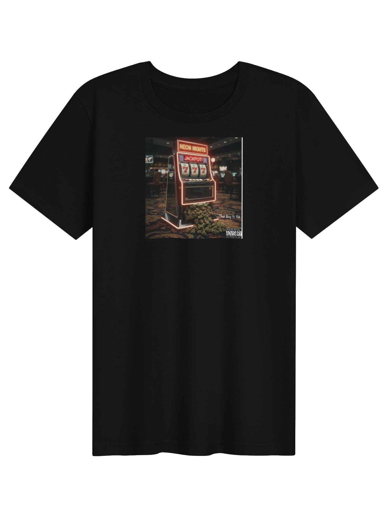 Neon Nights — Official Cover T-Shirt — product photo