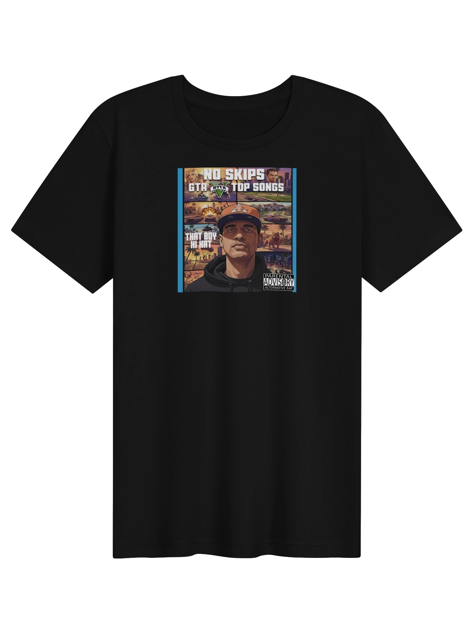 NO SKIPS — Official Cover T-Shirt — product photo