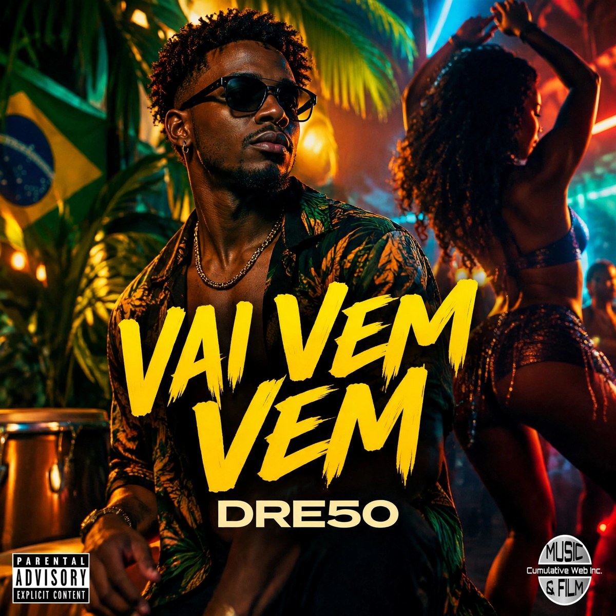 Capa do single vai vem vem de Dre50